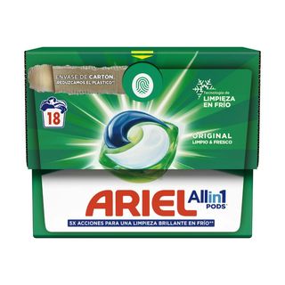 Detergente Para Máquina En Cápsulas Ariel 18 Lv (262455)