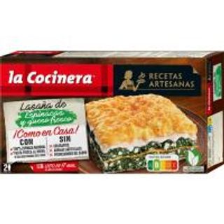 Lasaña De Espicanas Y Queso La Cocinera Caja 500 Gr. (24896441)