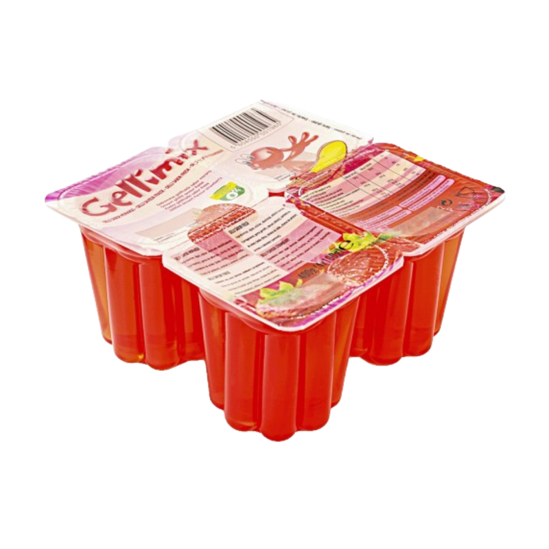 Gellimix Gelatina Morango 4x100g