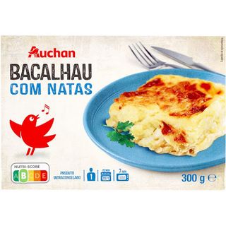 BACALHAU COM NATAS AUCHAN ULTRACONGELADO300G