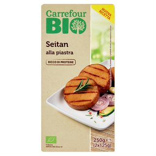 Carrefour Bio Seitan alla piastra 2 x 125 g