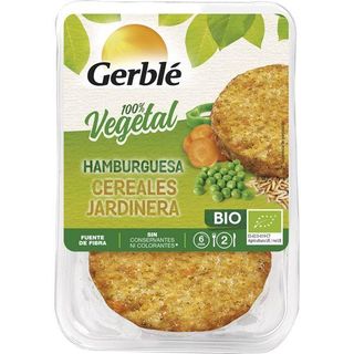 Hamburguesa De Cereales Jardinera Gerblé Bio, Bandeja 160 G (17847401)