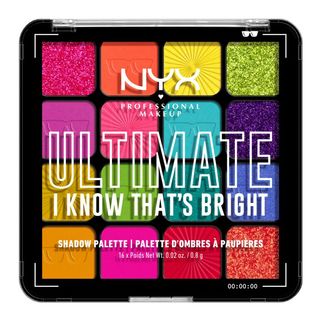 Ultimate Shadow Palette Paletas de sombras - NYX Professional Make Up - I know That's Bright 800897246488
