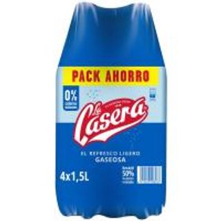 La Casera Gaseosa 4X1,5 L. (860908)