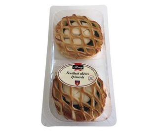 Hojaldre C/Queso De Cabra Y Espinacas Randy 2X120G