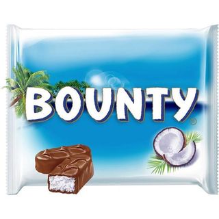 Barrita de chocolate con leche y coco BOUNTY, pack 5x57 g (26733592)
