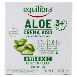 Equilibra Aloe 3+ Crema Viso Anti-Rughe Effetto Filler 50 Ml - 147887