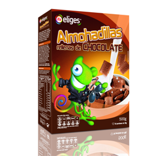 Cereales Relleno De Chocolate Eliges 500Gr.