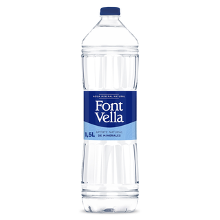 Agua Mineral Natural - Font Vella - 1,5L (85)