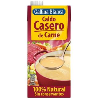 Caldo Casero De Carne Gallina Blanca, Brik 1 Litro