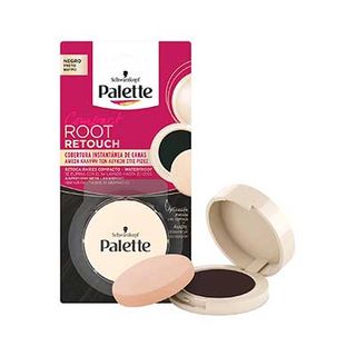 Retoca Raices Compact Negro Palette, Pack 1 Ud. (8410436410038)