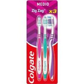 Cepillo Colgate Zigzag Medio 1+2 (16990855)