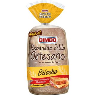 BIMBO Pan De Molde Brioche Estilo Artesano 550 G