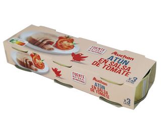Atun En Tomate Auchan 52X3 G