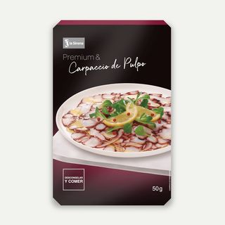 Carpaccio De Pulpo Premium 50 Gr.