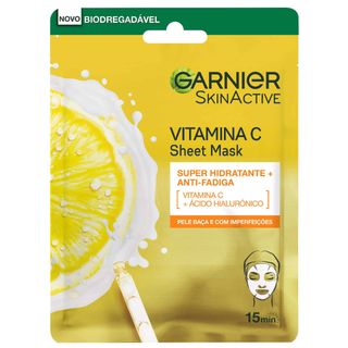 Máscara Facial Vitamina C Garnier 30G