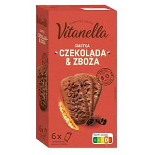 Vitanella Ciaska śniadaniowe Czekolada & Zboża, 300 g