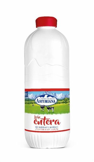 Leche Entera Asturiana Botella 2,2L