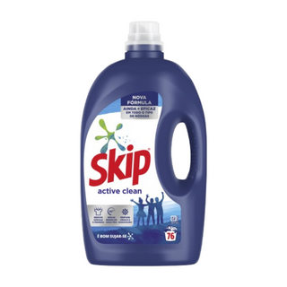 Skip Detergente Roupa Líquido Active Clean 76 Doses