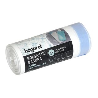 Bolsas De Basura Perfumadas Para El Baño 10L Hogarel 30 Uds (278308)