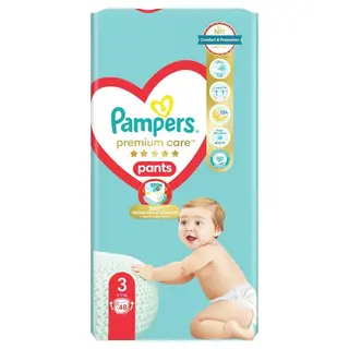Pampers Premium Care Pants (3), 48 szt.