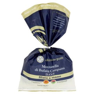 La Rosa dei gusti Mozzarella di Bufala Campana D.O.P. filata a mano 150 g