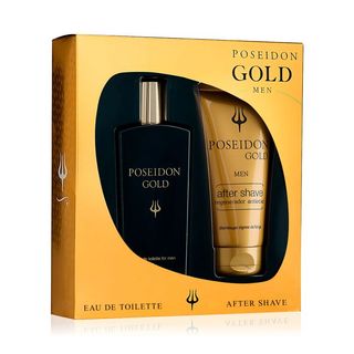 Poseidon Gold Men Eau de Toilette Coffret de Presente - Instituto Espanhol - Conjunto de 2 produtos 8411047136430