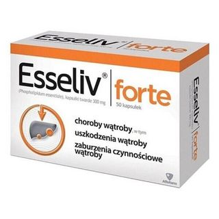 Esseliv Forte 300 mg 50 kapsułek