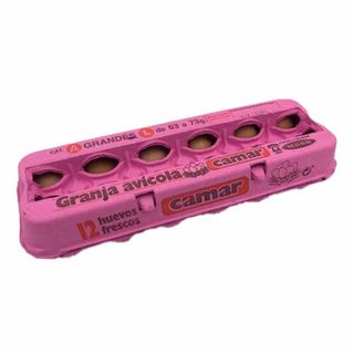 Huevos Clase L Camar 12Ud