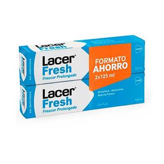 Dentifrico Fresh Gel - Lacer - 2 X 125 Ml (8430340059512)