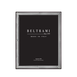 Portafoto Torchon foto 13x18 cm - Beltrami con argento Miro Silver
