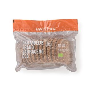 Pan molde grano sarrac Veritas 400g ECO