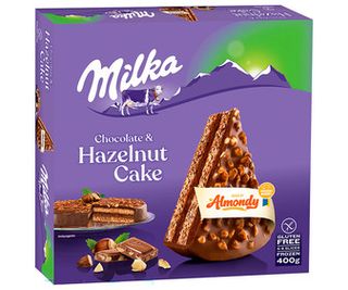 Milka Chocolate & Hazelnut Cake Almondy 400 Gr