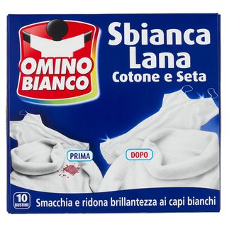 Omino Bianco Sbianca Lana Cotone E Seta 10 X 20 G