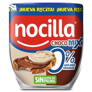 Crema De Cacao Y Leche De Avellanas Dúo 0% Nocilla 180 G