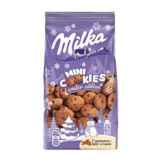 Milka Ciastka Mini Winter Edition, 250 g