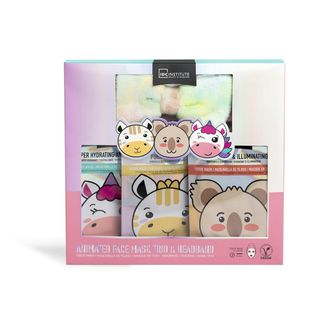 Idc Institute Animated Face Mask Trio & Headband 1466502 (303967)