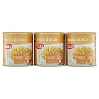 Selex Mais Dolce Lessato 3X160 G - 0160548