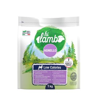 Hi lamb dog low calories agnello 1kg