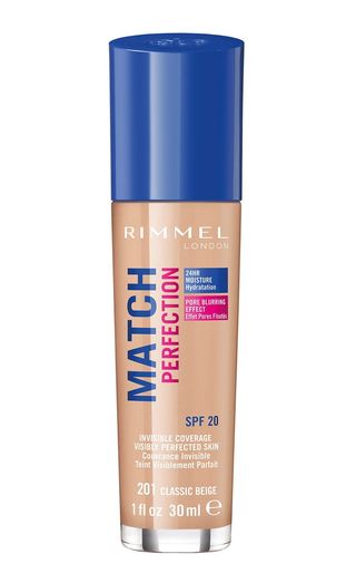Rimmel Match Perfection Podkład do twarzy, 201 Classic Beige