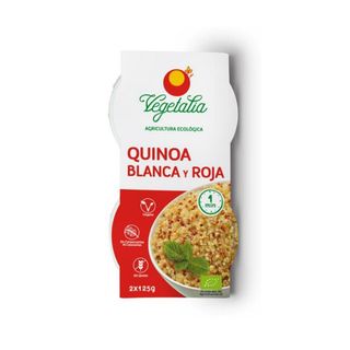 Vasito Quinoa Blanca Y Roja sin Gluten Eco Vegetalia 2x125 Gr.
