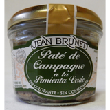 Paté De Campagne A La Pimienta Verde Jean Brunet 180Gr.