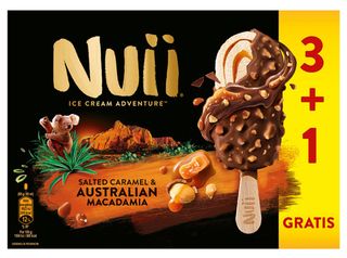 Nuii Caramelo Nueces Macadamia 90Ml 3+1