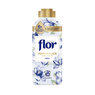 Flor - Perfumador líquido Azul para la ropa - 36 lav (291291)