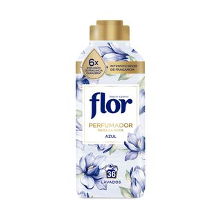 Flor - Perfumador líquido Azul para la ropa - 36 lav (291291)