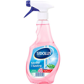 Sidolux Crystal Płyn do mycia szyb Kwiat Jap. Wiśni 500 ml