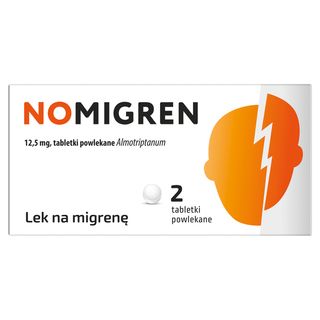 Nomigren 12,5 mg 2 tabletki