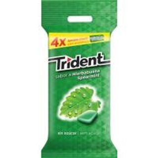 Chicle De Hierbabuena Lc Trident, Pack 4X14 G (24546962)