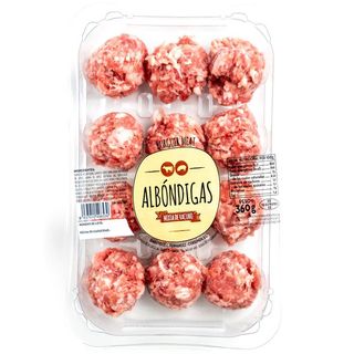 Albóndigas Burger Meat Mixtas Vacuno (360 G Apr.)