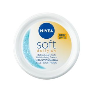 Nivea Soft Daily UV spf15 Krem intensywnie nawilżający do twarzy ciała i dłoni 100 ml